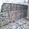 Malha hexagonal de gabião de rocha